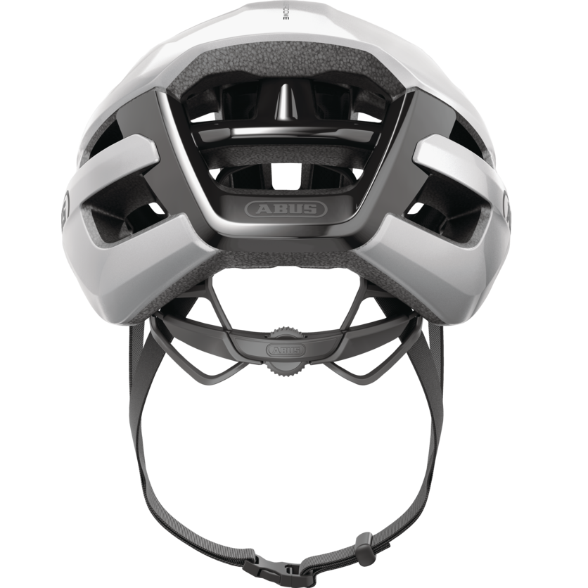Road Helmet ABUS POWERDOME Silver