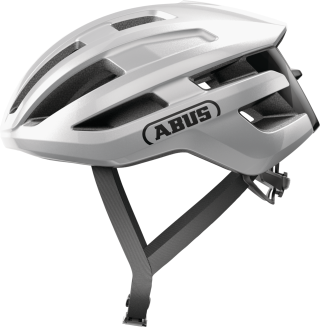 Road Helmet ABUS POWERDOME Silver