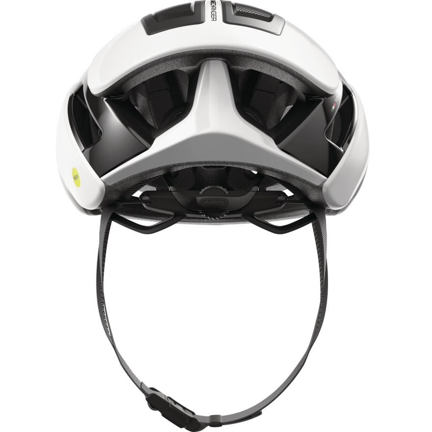 ABUS GAMECHANGER 2.0 MIPS Shiny White Road Helmet