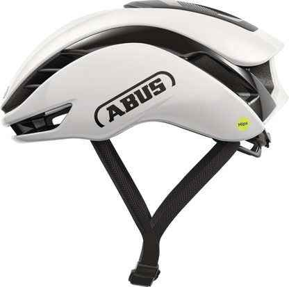 Plento šalmas ABUS GAMECHANGER 2.0 MIPS Shiny Baltas