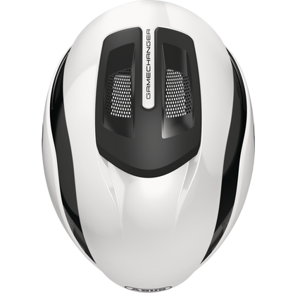 Plento šalmas ABUS GAMECHANGER 2.0 MIPS Shiny Baltas