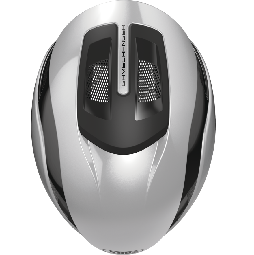 Weghelm ABUS GAMECHANGER 2.0 Zilver