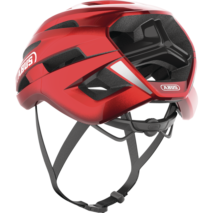 Maantiepyöräilykypärä ABUS STORMCHASER ACE Performance Punainen