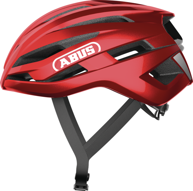 Maantiepyöräilykypärä ABUS STORMCHASER ACE Performance Punainen