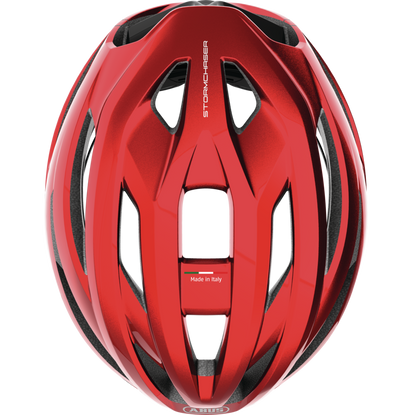 Cestovna kaciga ABUS STORMCHASER ACE Performance Crvena