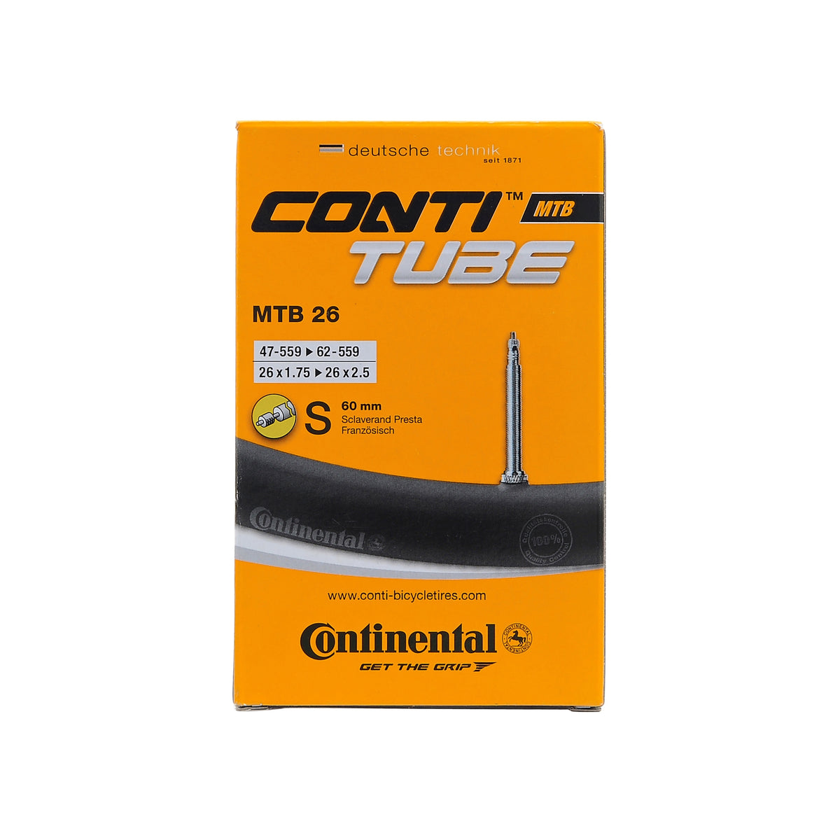 Σαμπρέλα CONTINENTAL 26x1.75-2.5 Schrader 60mm