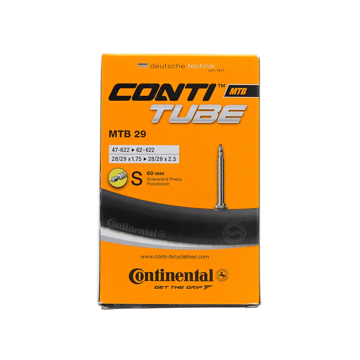 Duše CONTINENTAL 29x1.75-2.5 Presta 60mm