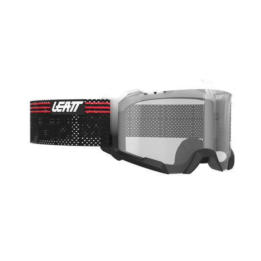Mask LEATT VELOCITY 4.0 MTB X-FLOW Vit/Grå Skärm Iriz Silver 50 VLT
