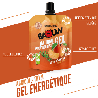 Energiegel BAOUW BIO Abrikoos-Tijm (85g)