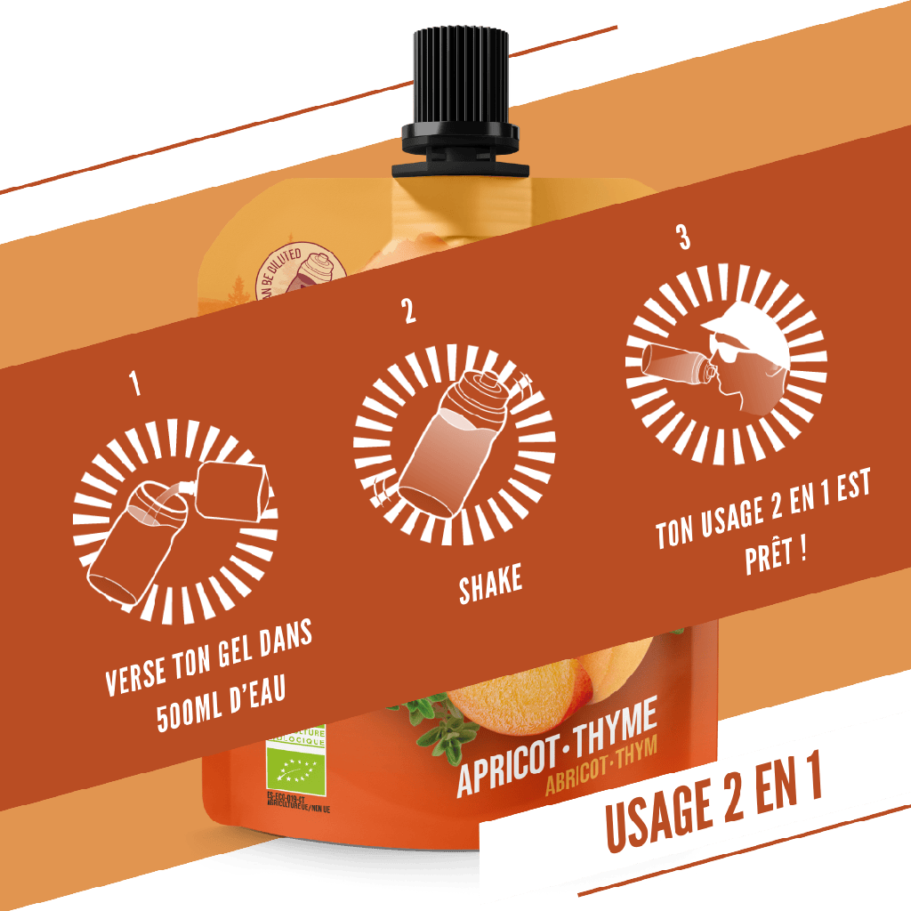 Energetický gel BAOUW BIO Meruňka-Tymián (85 g)