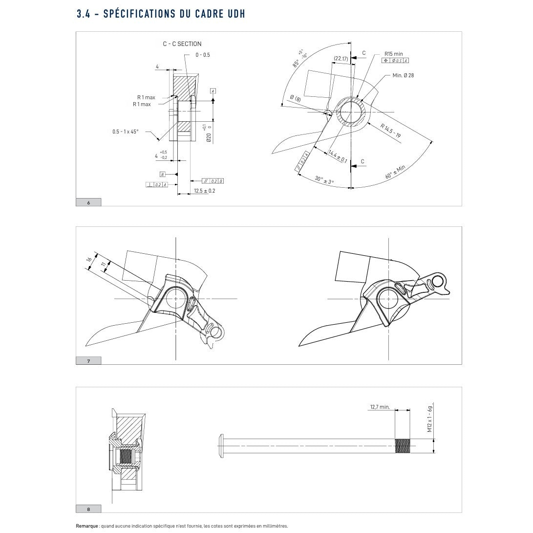 CAMPAGNOLO UDH Hanger for Super Record WRL 13-Speed Mounting