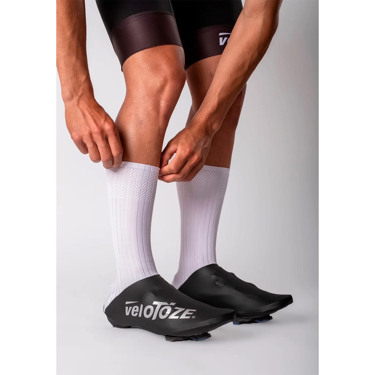 Návlek na boty VELOTOZE AERO Černá/Bílá