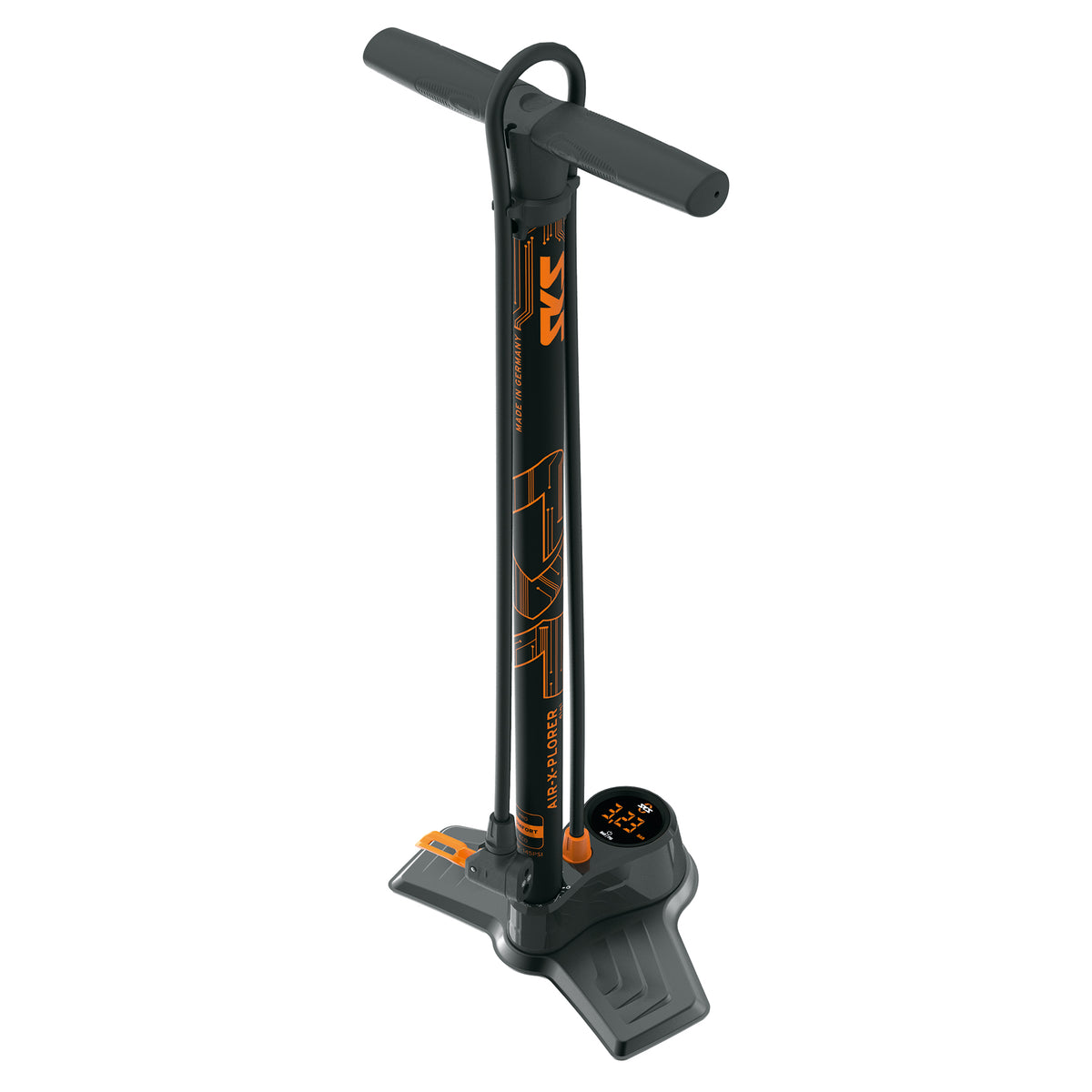 SKS GERMANY AIR-X-PLORER DIGI 10.0 Floor Pump