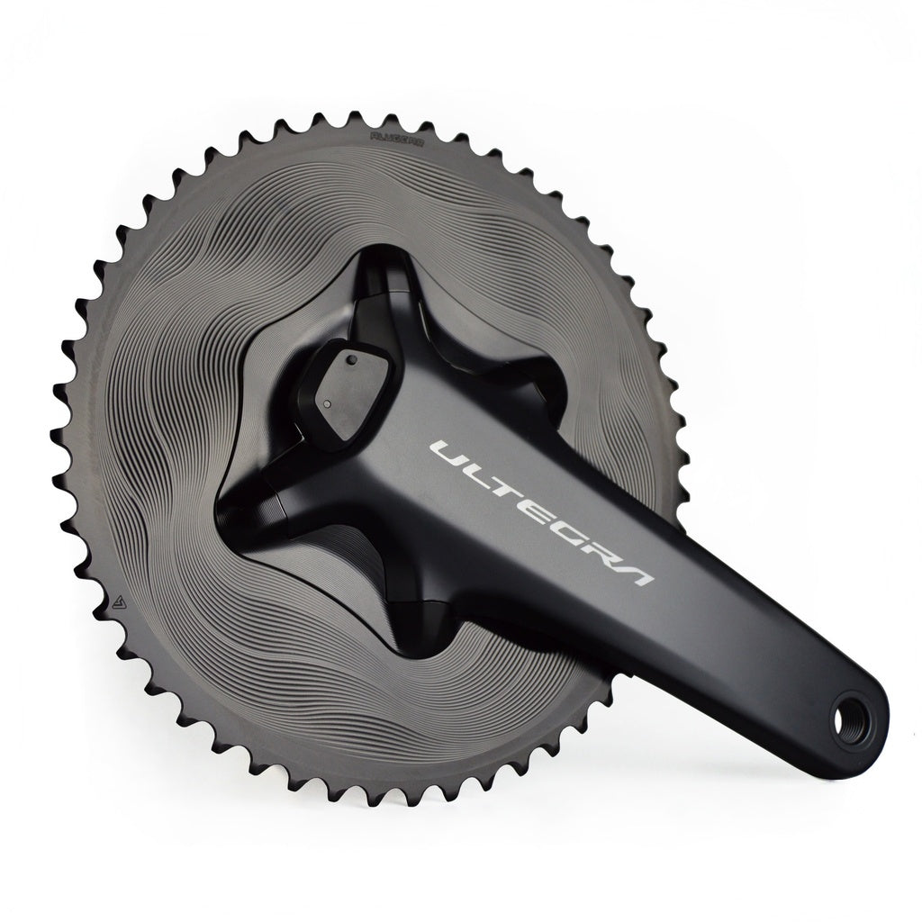 Para Tarcz 12V ALUGEAR AERO 110 BCD do Shimano Czarna