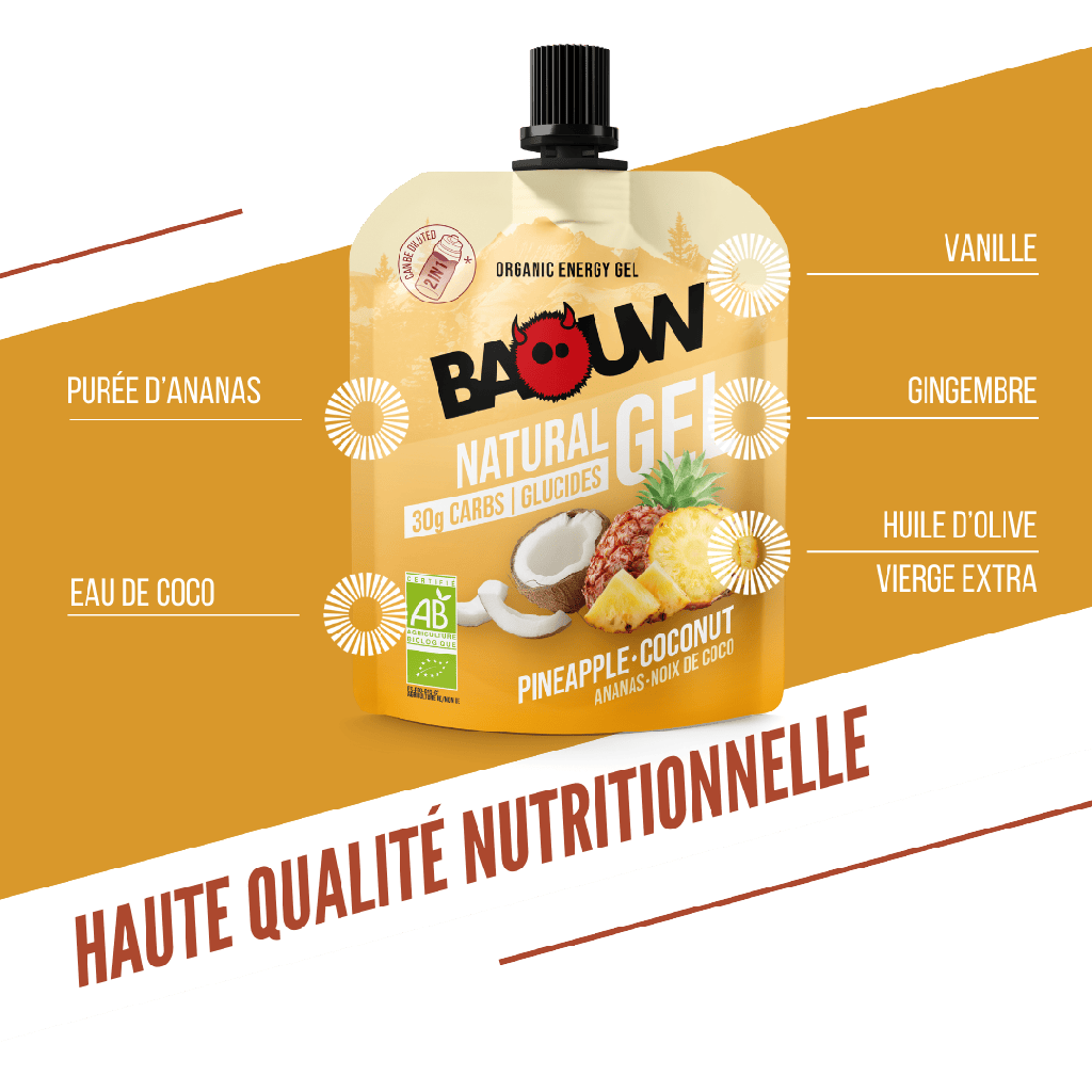 BAOUW BIO Pineapple/Coconut Energy Gel (85g)