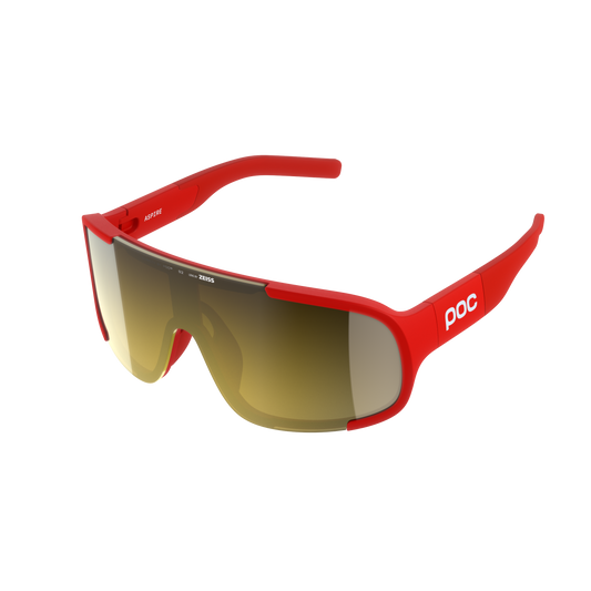 Briller POC ASPIRE WF Rød Glas Clarity Road Partly Sunny Gold