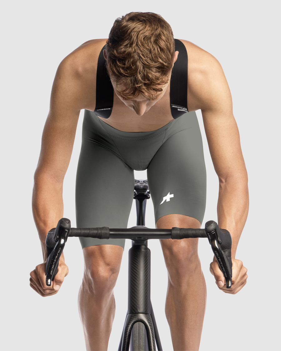 ASSOS EQUIPE R S11 Khaki Bib Shorts
