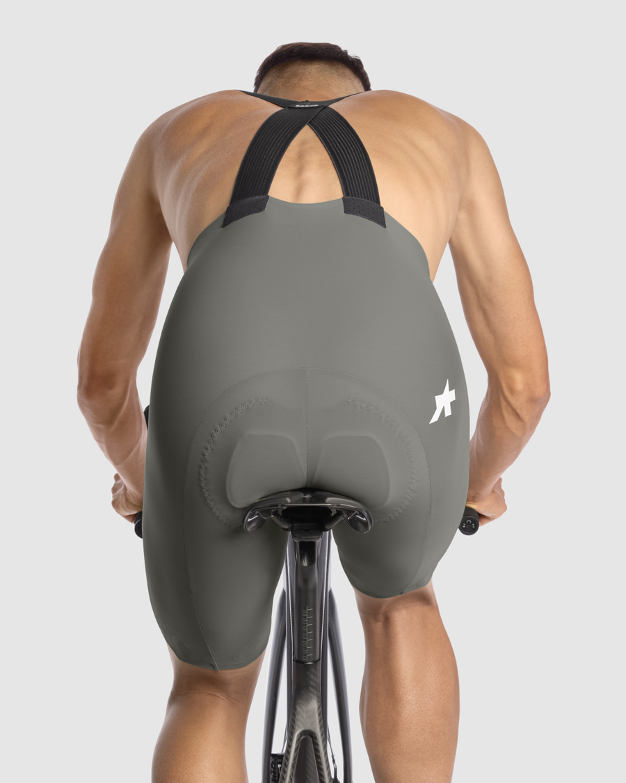 ASSOS EQUIPE R S11 Khaki Bib Shorts