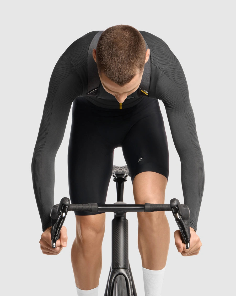Korte seler-cykelshorts ASSOS MILLE GTS SPRING FALL S11 Sort