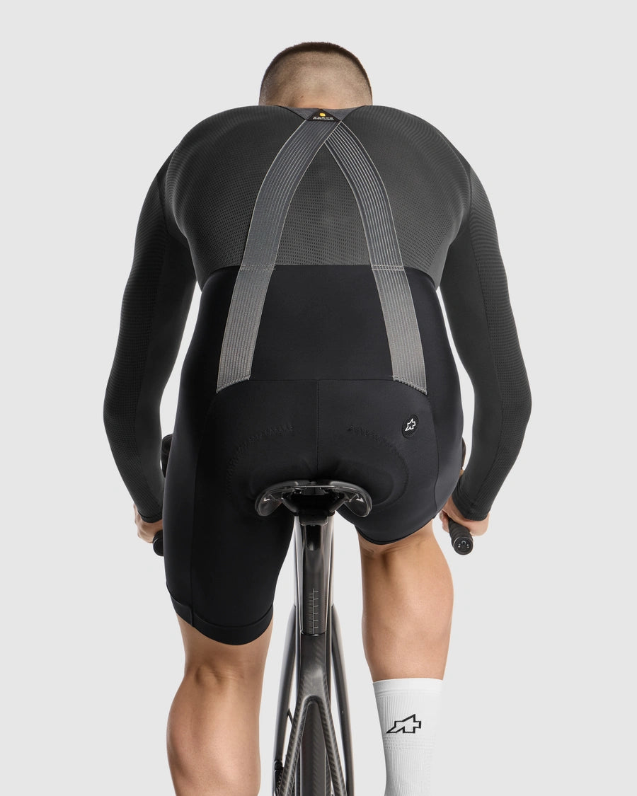 Korte seler-cykelshorts ASSOS MILLE GTS SPRING FALL S11 Sort