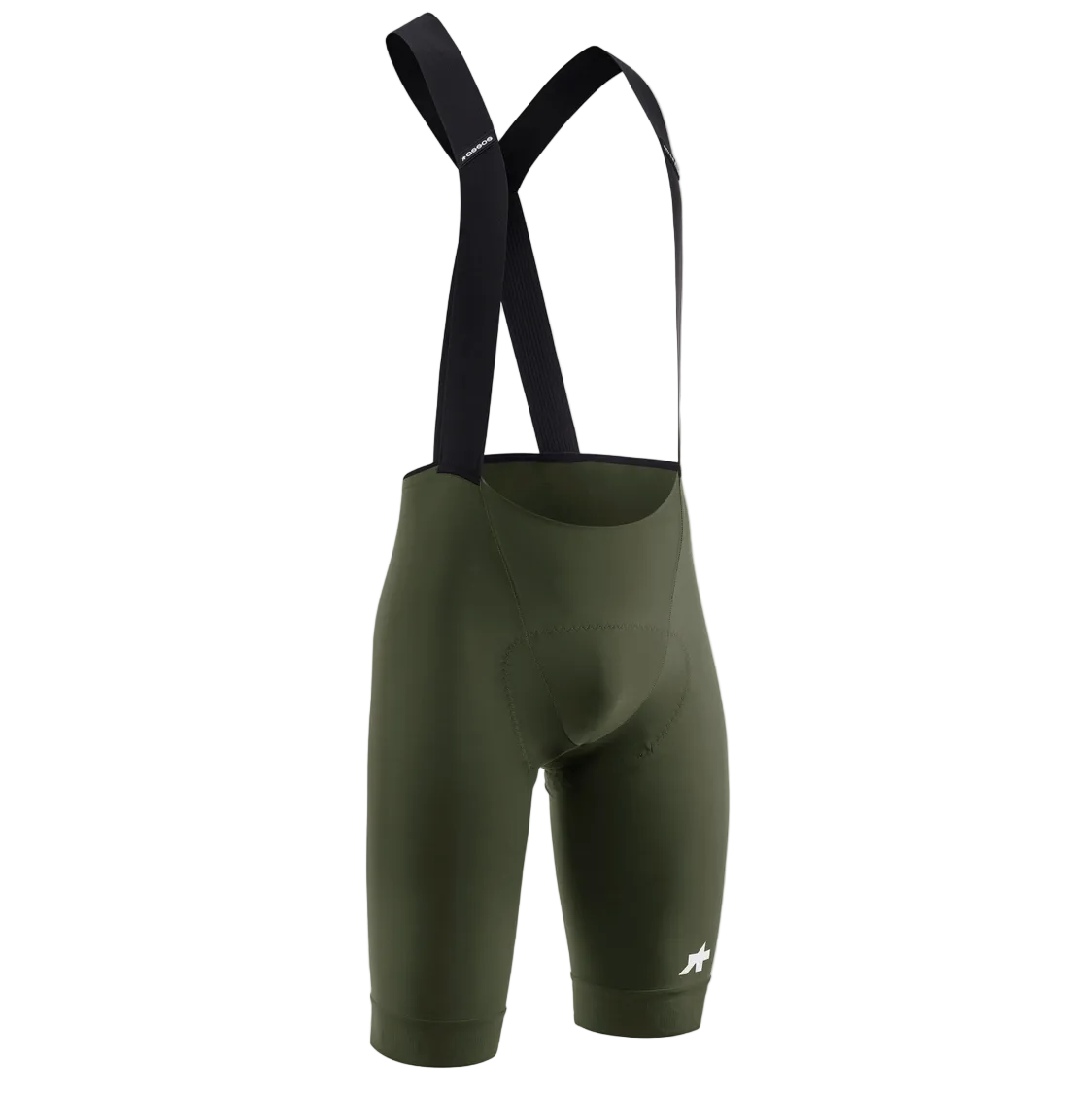 Kortbyxa med Hängslen ASSOS MILLE GT S11 Moss Green