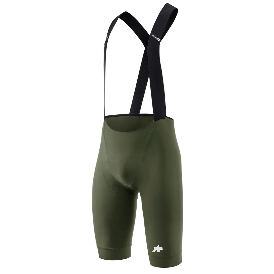 Kortbyxa med Hängslen ASSOS MILLE GT S11 Moss Green