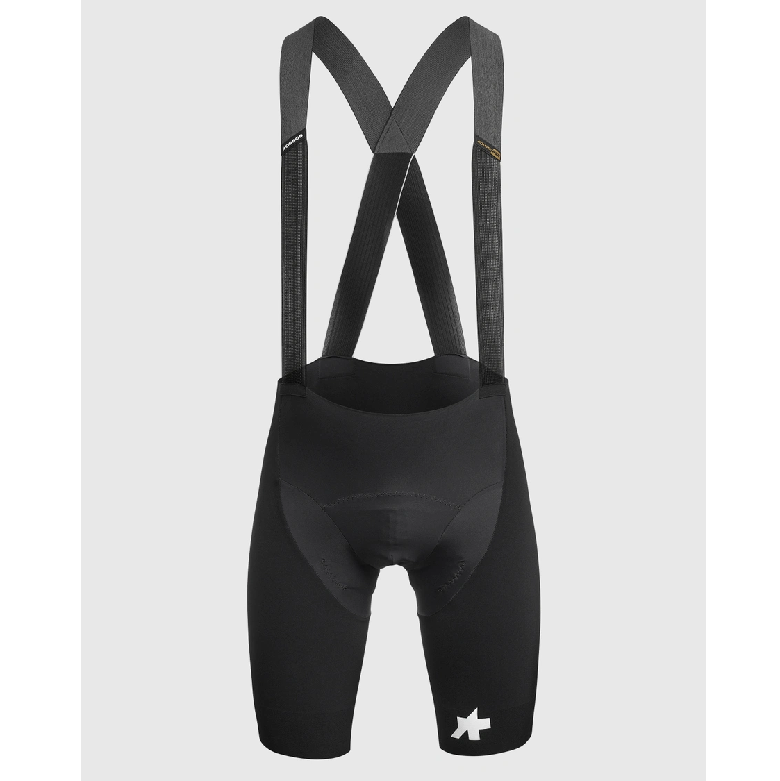 Kortbukser med seler ASSOS EQUIPE RSR BOLIDE S11 Sort