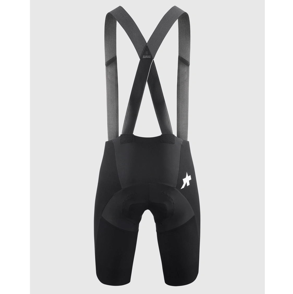 Kortbukser med seler ASSOS EQUIPE RSR BOLIDE S11 Sort