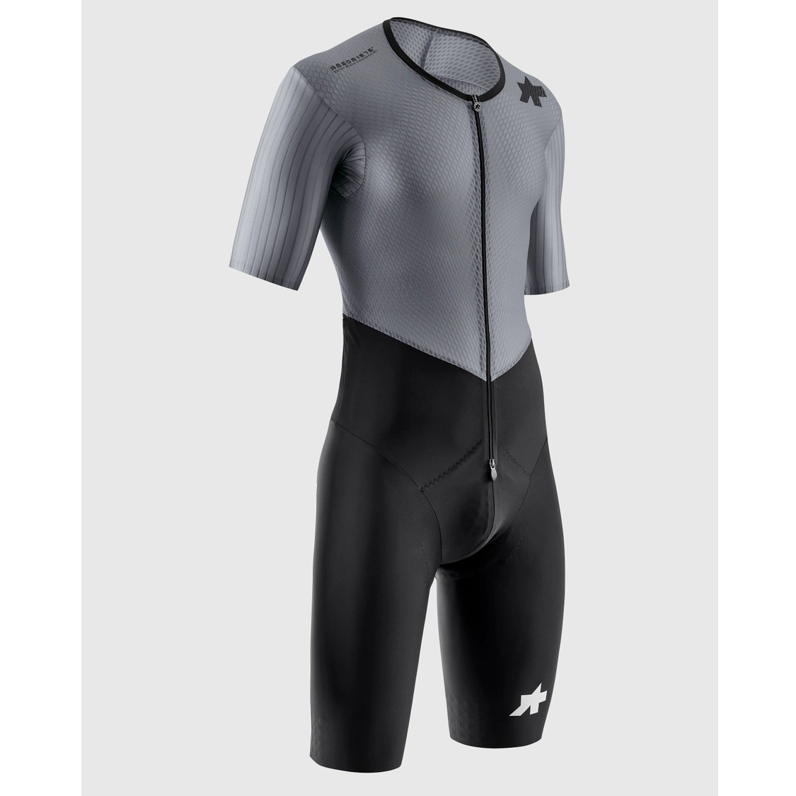 ASSOS EQUIPE RS LE HOUDINI S11 heldragt grå/sort