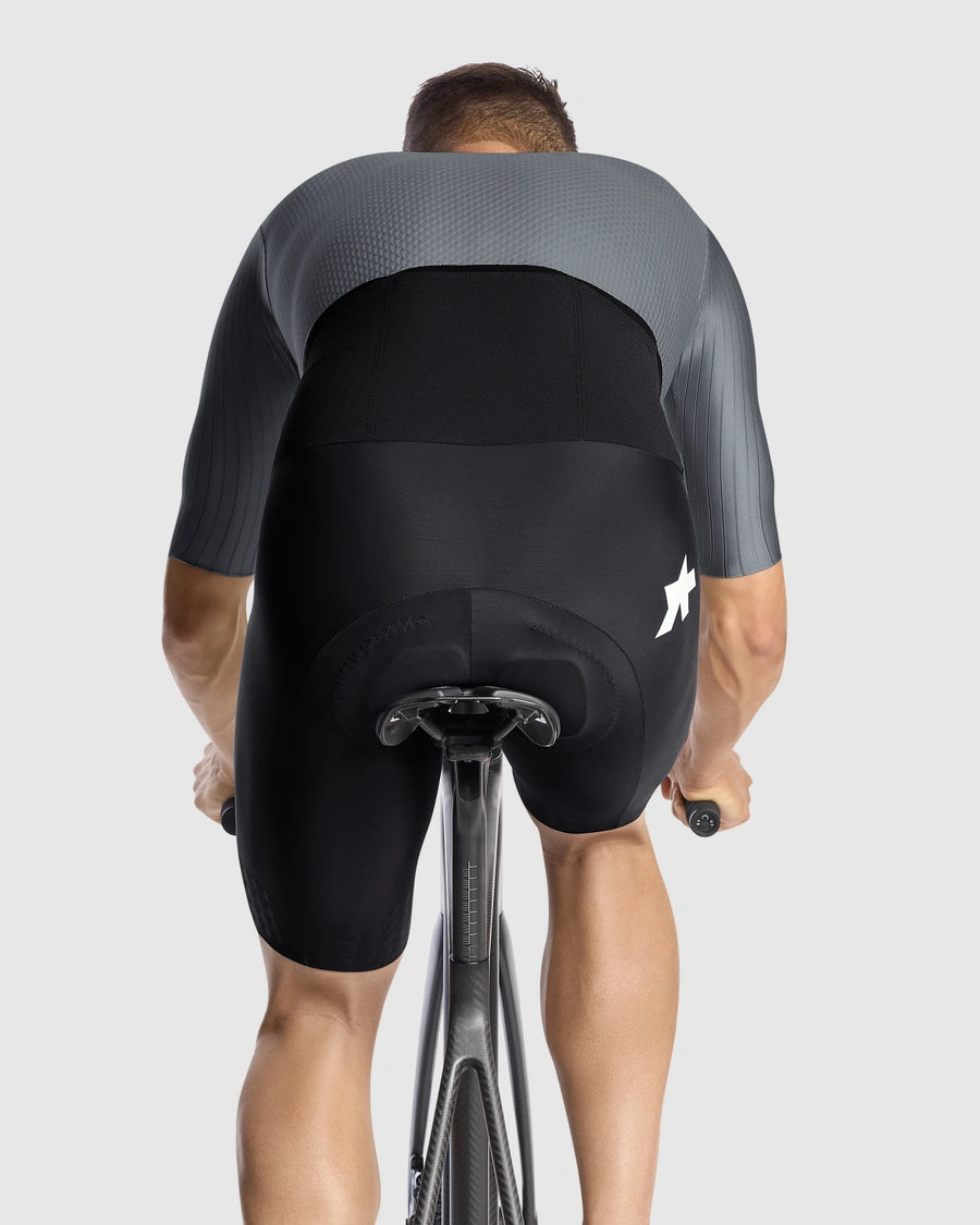 ASSOS EQUIPE RS LE HOUDINI S11 heldragt grå/sort