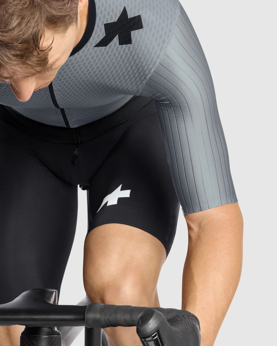 ASSOS EQUIPE RS LE HOUDINI S11 heldragt grå/sort