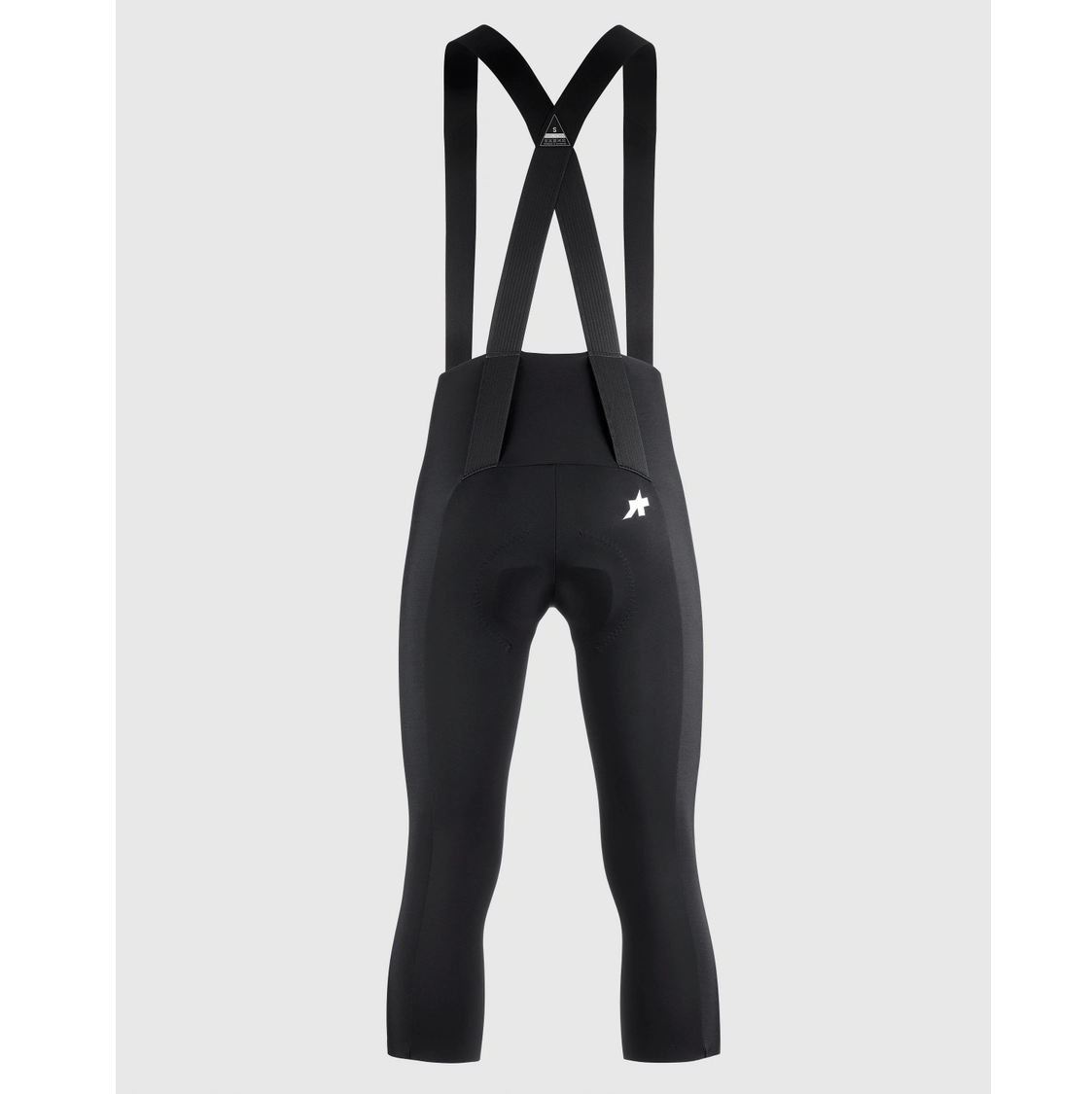 ASSOS MILLE GT SPRING FALL S11 3/4-cykelbukser med seler Sort