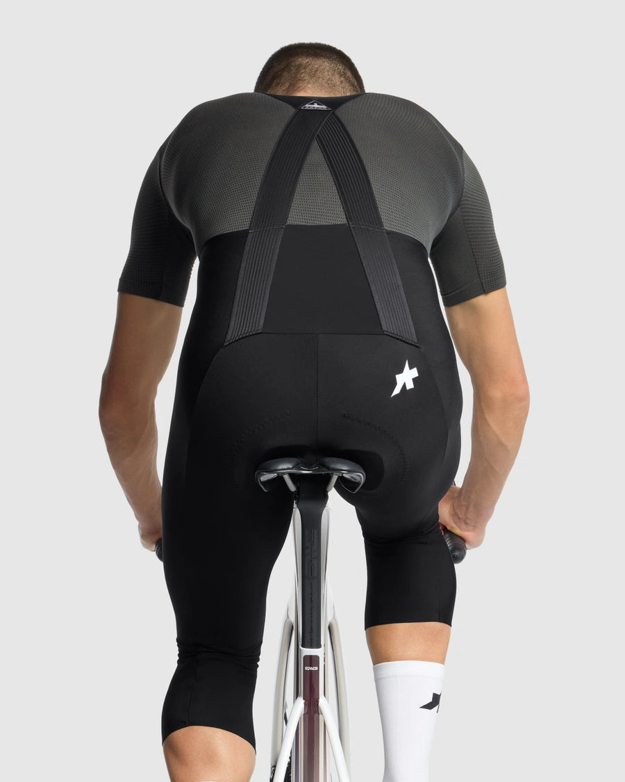 ASSOS MILLE GT SPRING FALL S11 3/4-cykelbukser med seler Sort