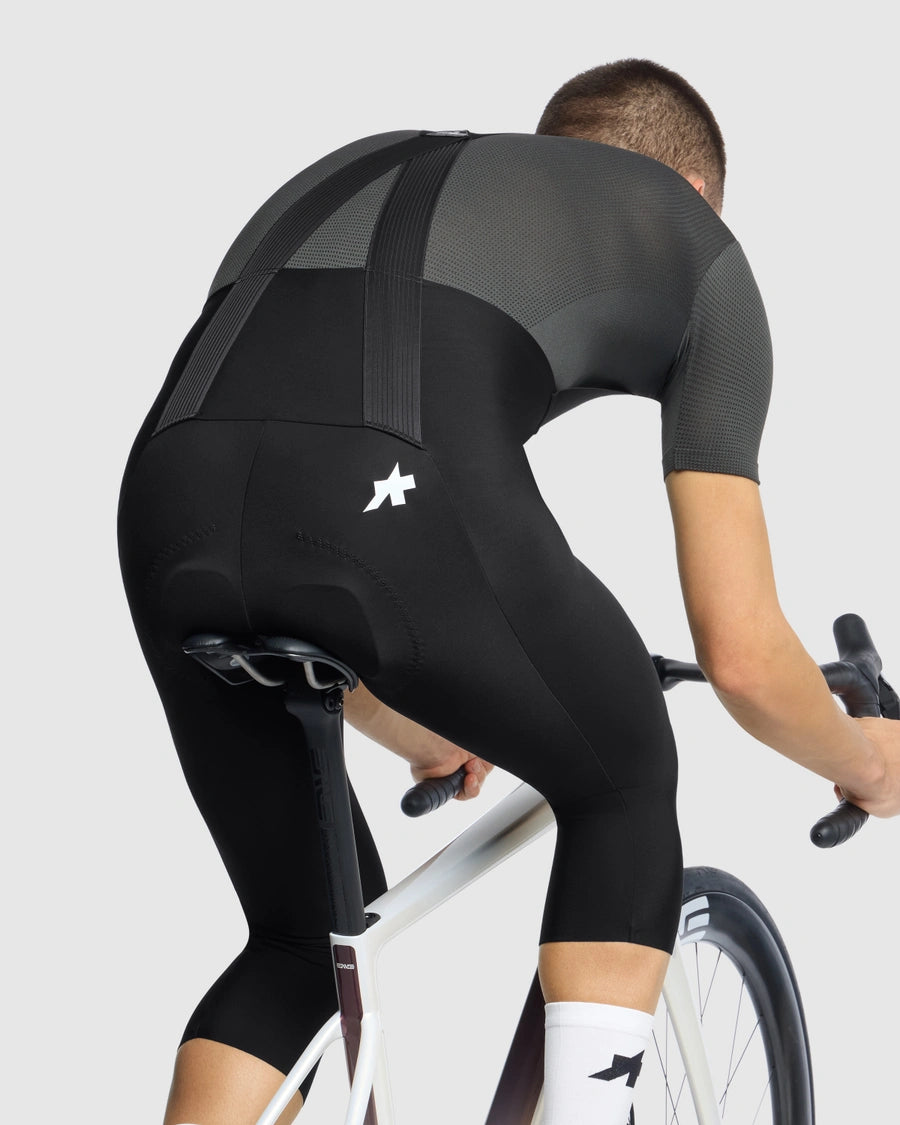 ASSOS MILLE GT SPRING FALL S11 3/4-cykelbukser med seler Sort
