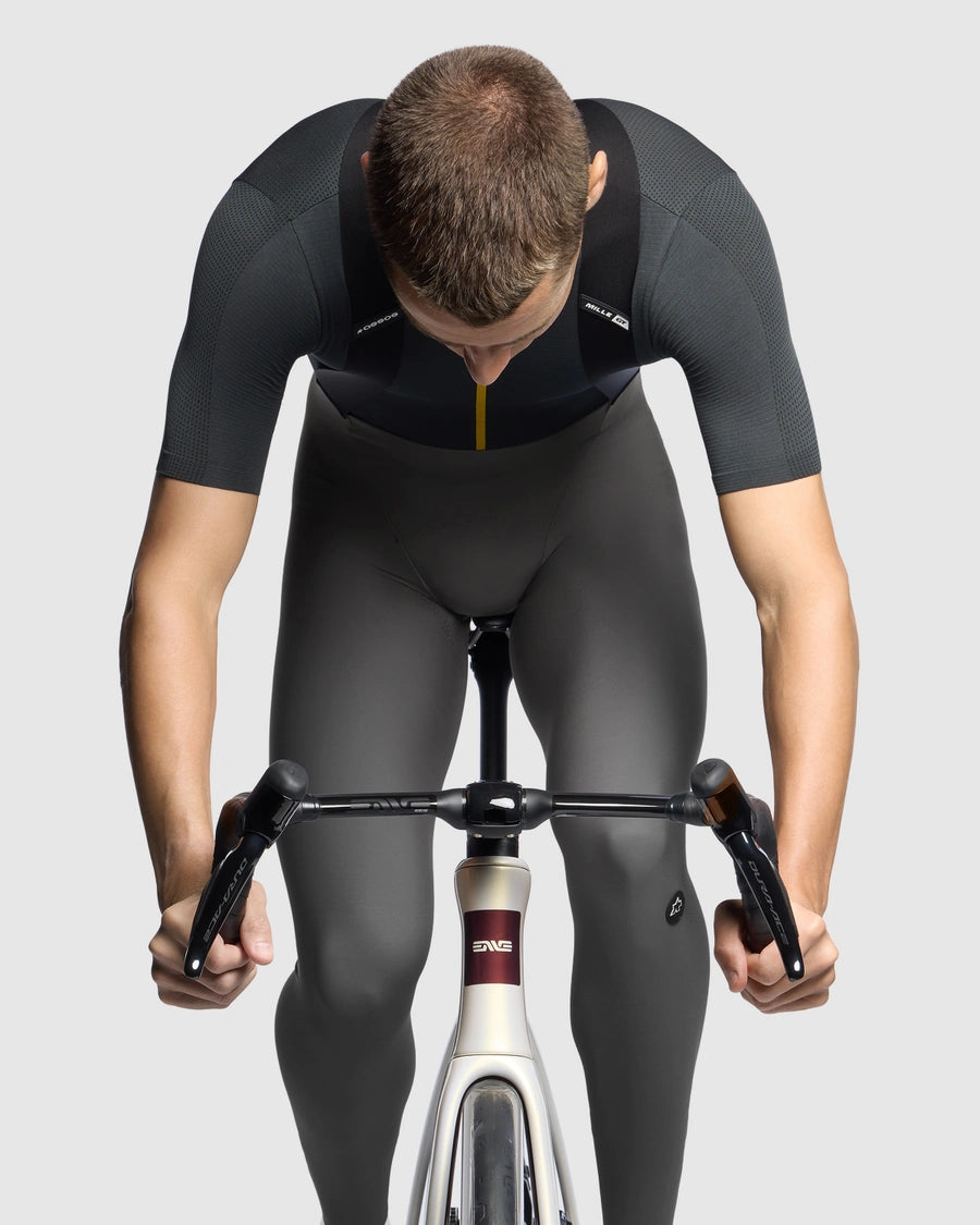 Lange Cykelbukser med Seler ASSOS MILLE GT SPRING FALL S11 Grå