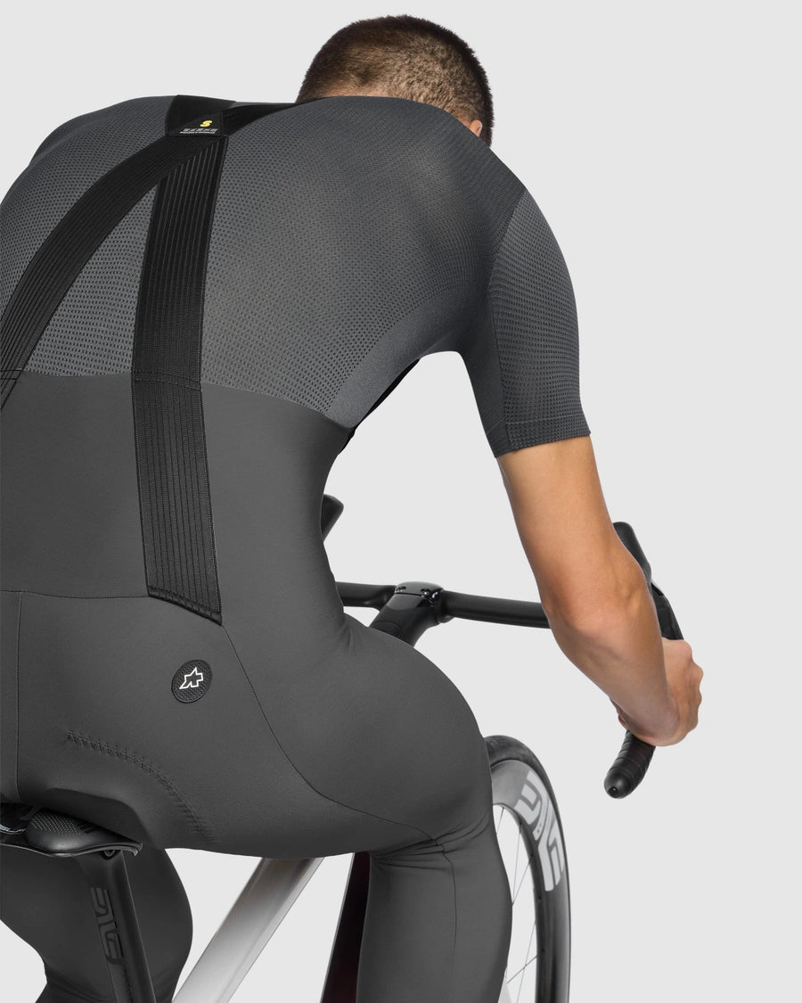 Lange Cykelbukser med Seler ASSOS MILLE GT SPRING FALL S11 Grå