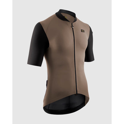 Dres ASSOS EQUIPE RS S11 s krátkými rukávy černý/béžový