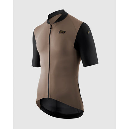 Dres ASSOS EQUIPE RS S11 s krátkými rukávy černý/béžový