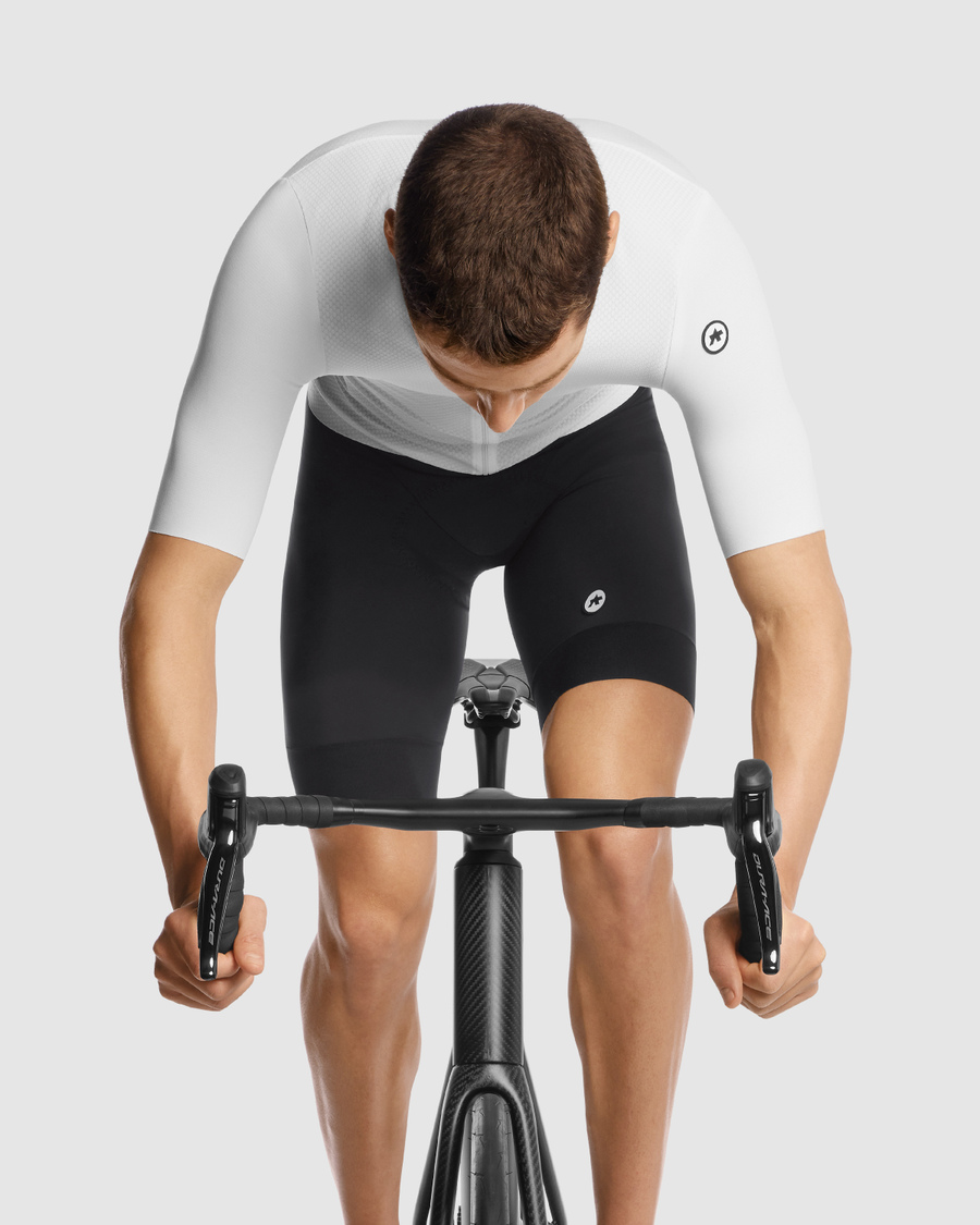 Shirt ASSOS MILLE GT S11 Korte Mouwen Wit