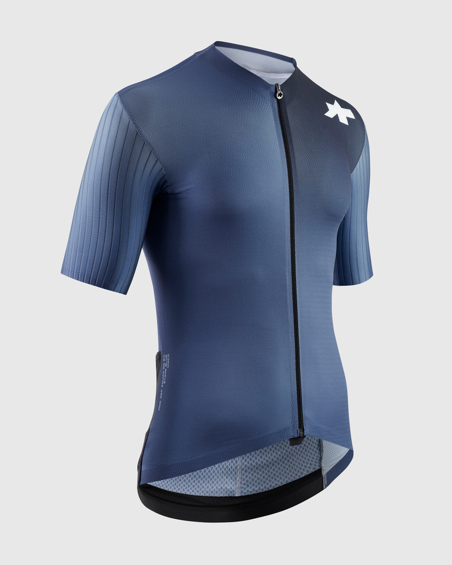 Tröja ASSOS EQUIPE RS S11 Kortärmad Blå