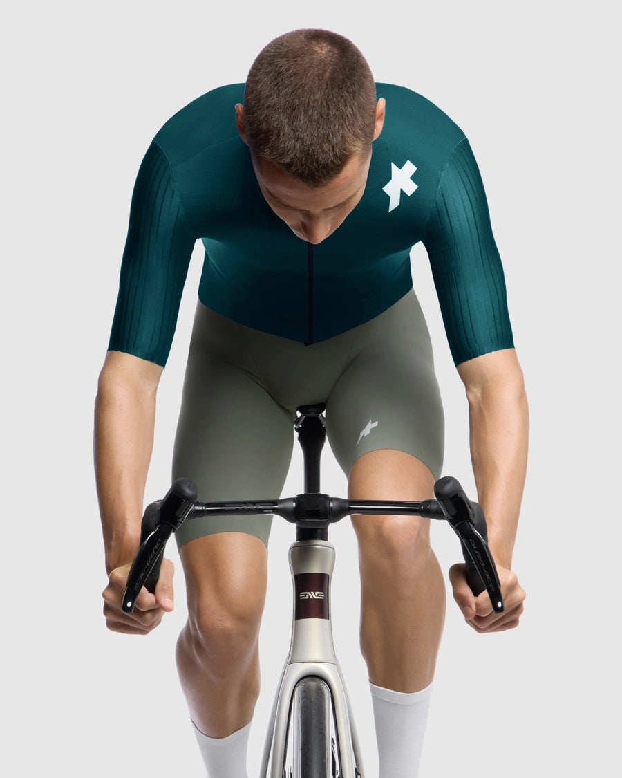 ASSOS EQUIPE RS S11 Kortärmad Tröja Petrol