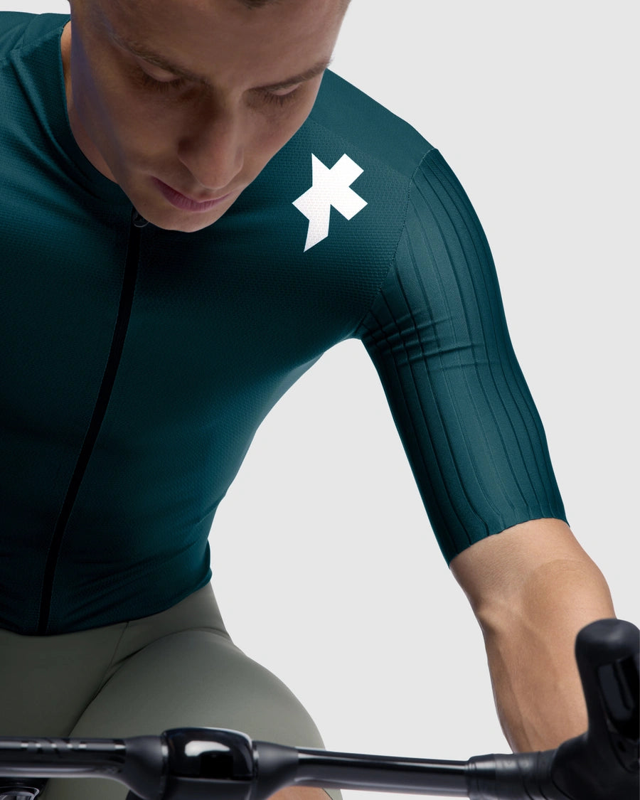 ASSOS EQUIPE RS S11 Kortärmad Tröja Petrol
