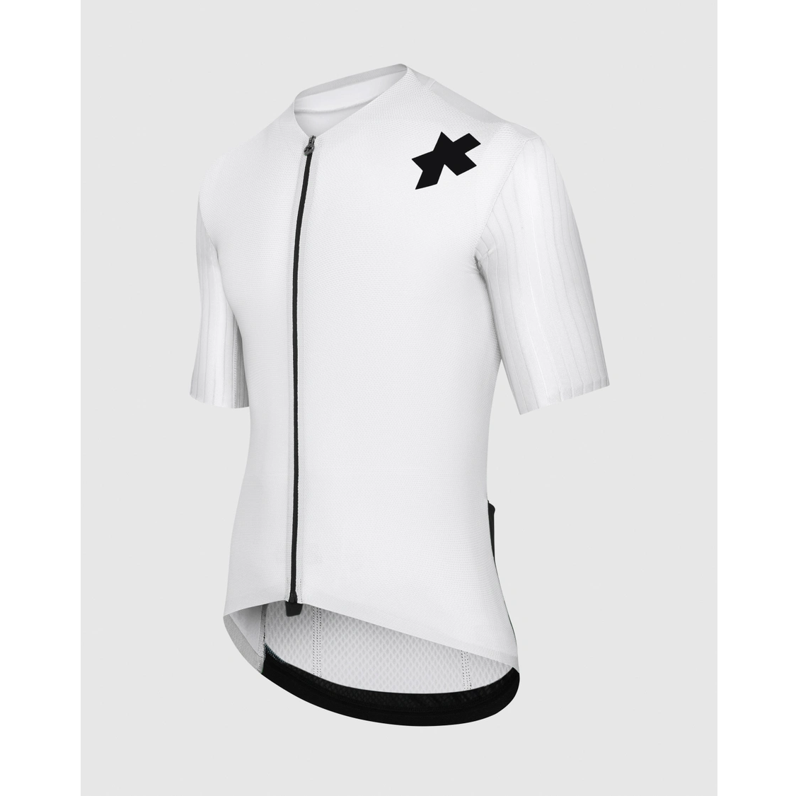 Wielershirt ASSOS EQUIPE RS S11 Korte Mouwen Wit