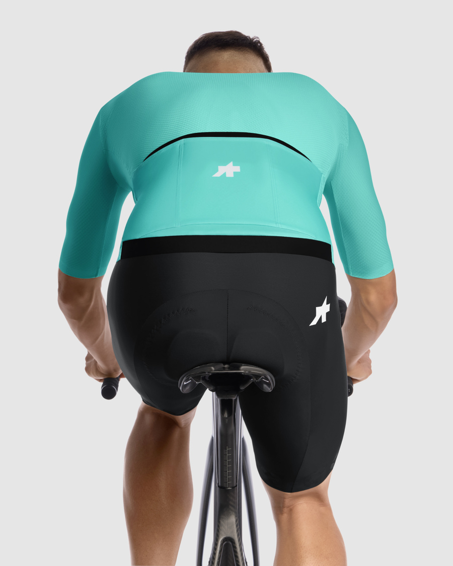 Tröja ASSOS EQUIPE R S11 Korta ärmar Grön