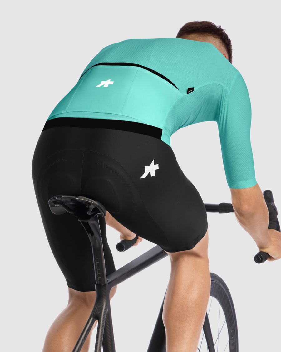 Tröja ASSOS EQUIPE R S11 Korta ärmar Grön