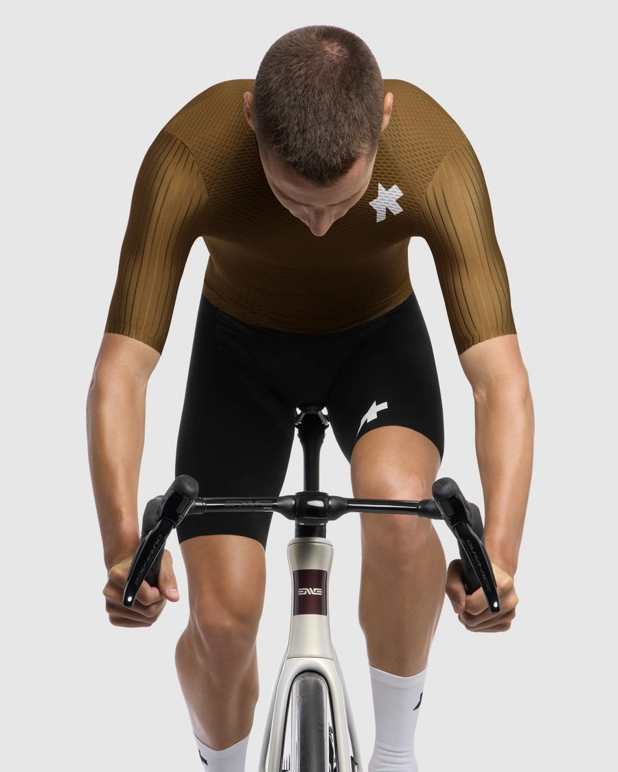 Tröja ASSOS EQUIPE RSR S11 Korta ärmar Brons