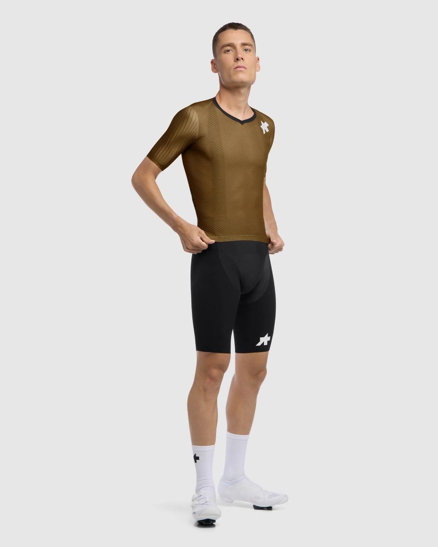 Tröja ASSOS EQUIPE RSR S11 Korta ärmar Brons