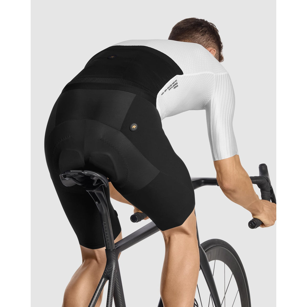 Jersey ASSOS EQUIPE RSR S11 Kortärmar Vit