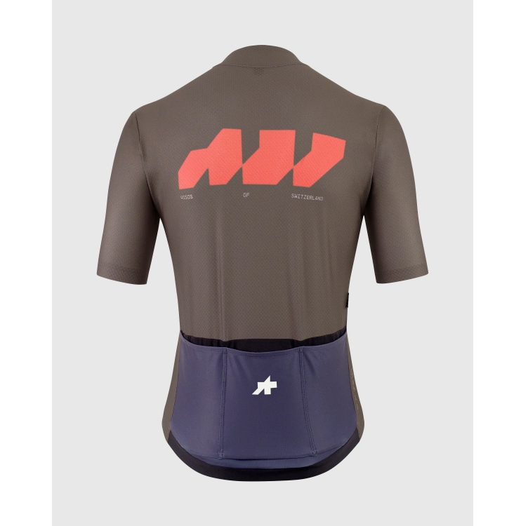 ASSOS EQUIPE R S11 We are the A Short Sleeve Jersey Brown