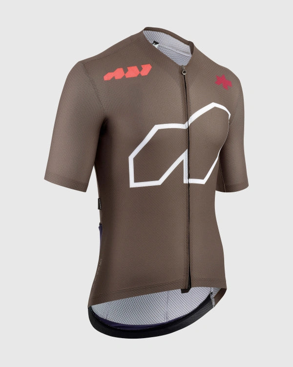 ASSOS EQUIPE R S11 We are the A Short Sleeve Jersey Brown